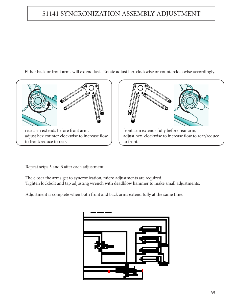 Hawk Industries T-Wrex Sr. Manual Serial Numbers 100 to 105 User Manual | Page 69 / 79
