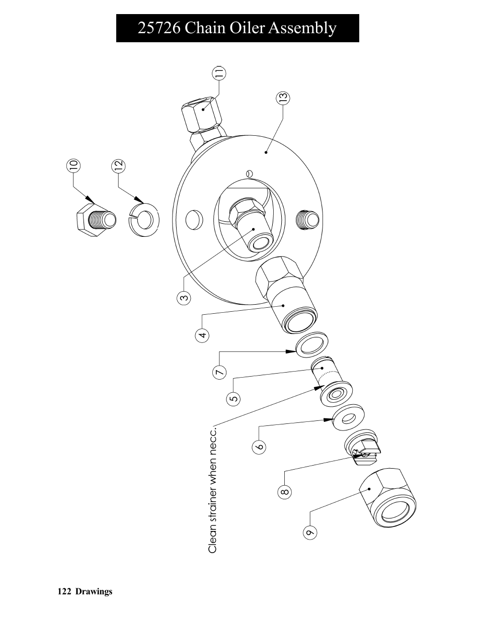 Hawk Industries Hawkjaw Sr. Manual 100K-2GSR Serial Numbers 101 to 120 User Manual | Page 122 / 165