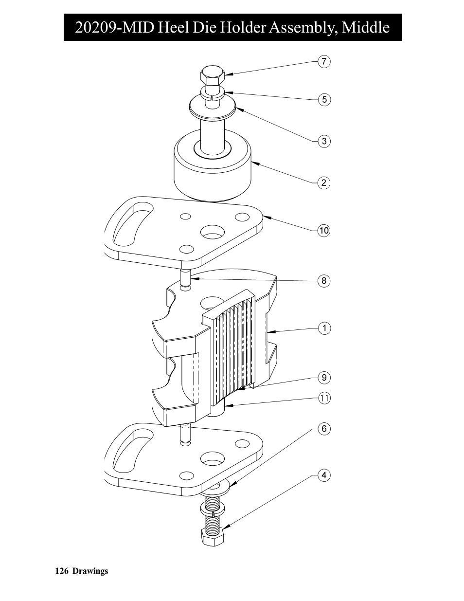 Hawk Industries Hawkjaw Sr. Manual 100K-2GSR Serial Numbers 101 to 120 User Manual | Page 126 / 165