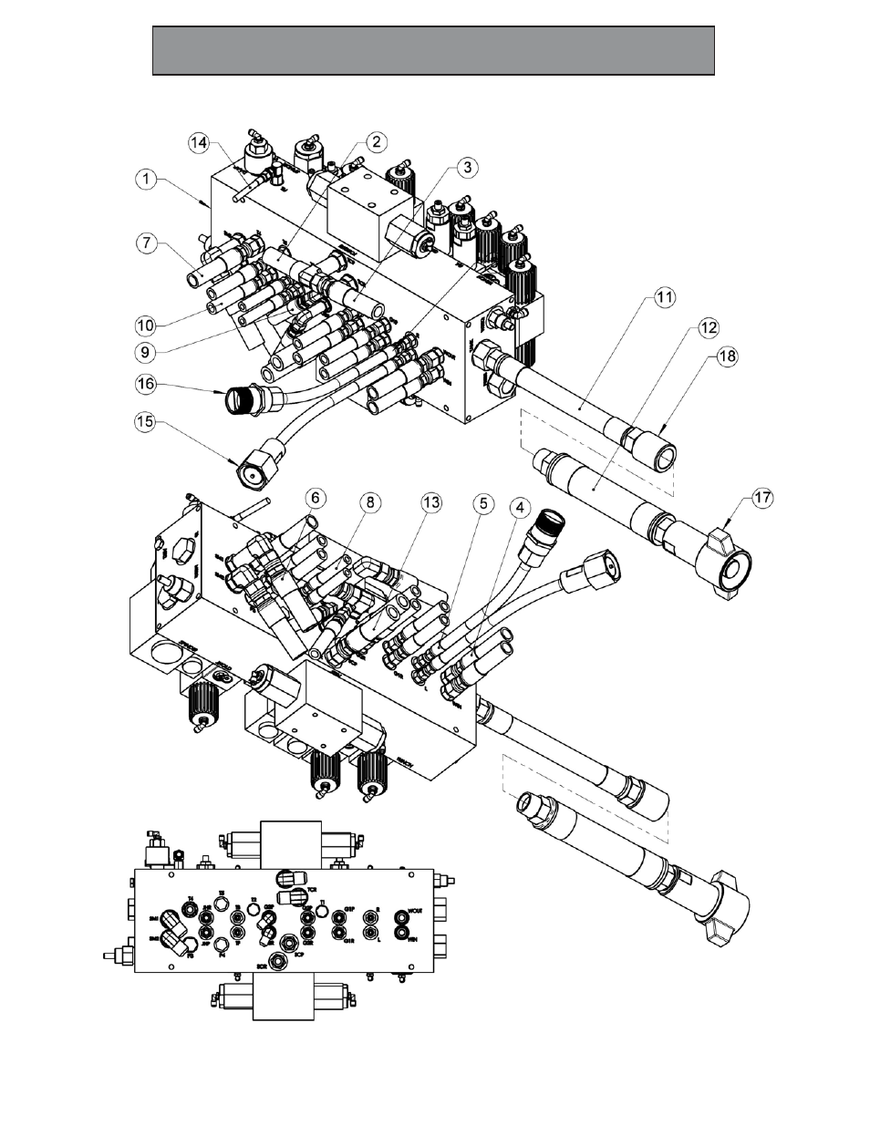 100k-2gsr hydraulic connections | Hawk Industries Hawkjaw Sr. Manual 100K-2GSR Serial Numbers 121 to 140 User Manual | Page 103 / 192