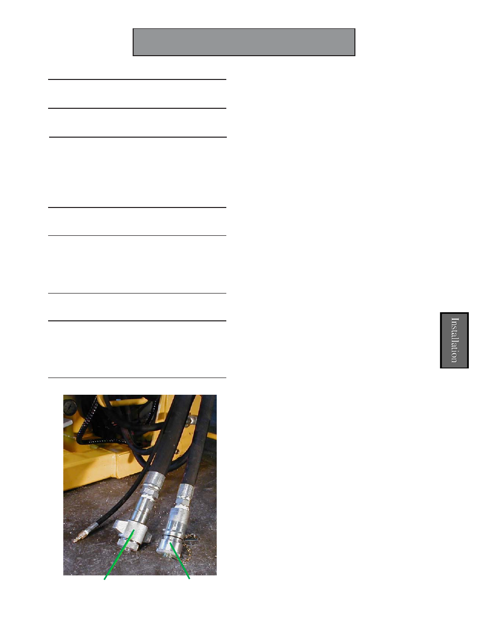 Hydraulic requirements | Hawk Industries Hawkjaw Sr. Manual 100K-2GSR Serial Numbers 121 to 140 User Manual | Page 12 / 192