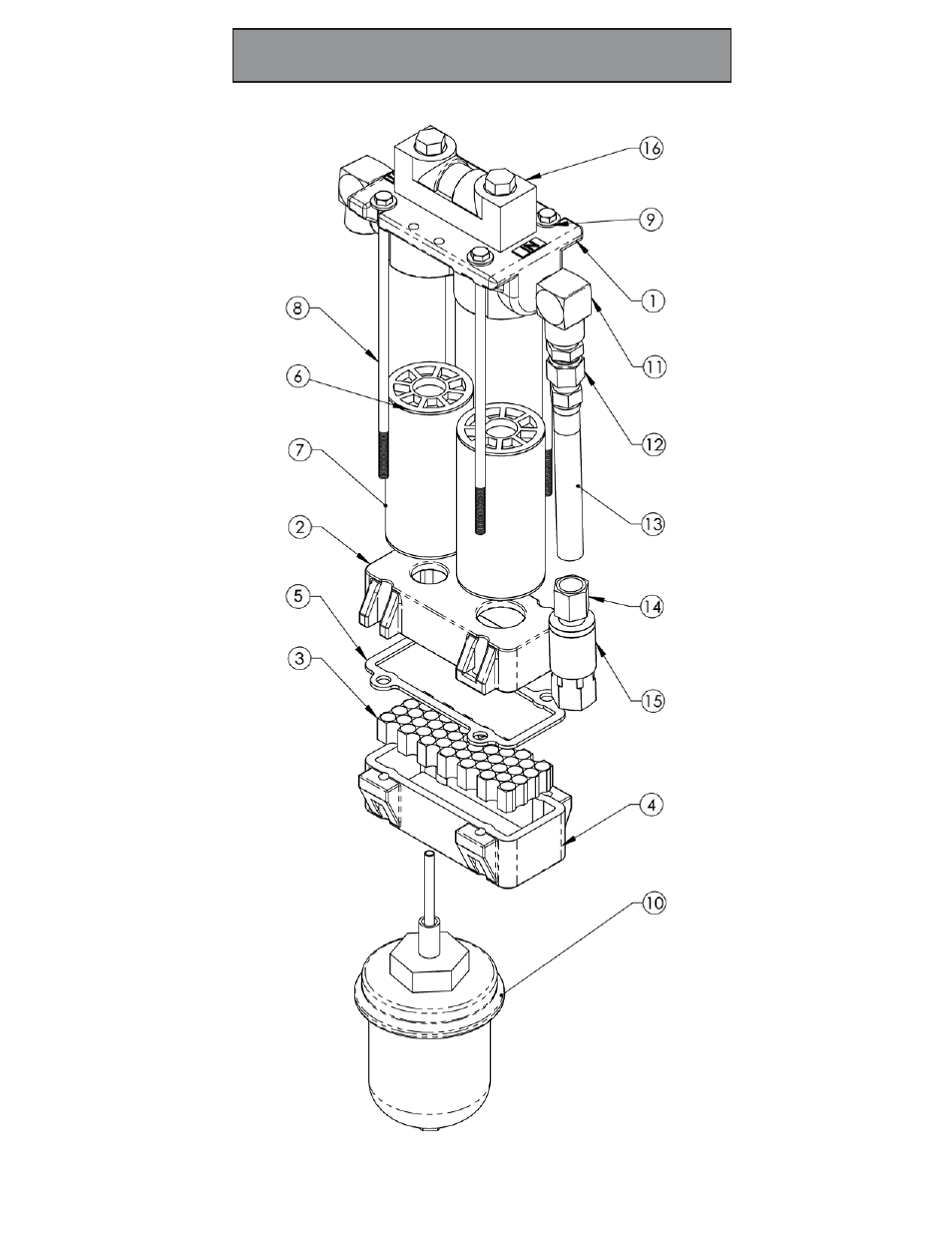 A22 on board air filter assembly | Hawk Industries Hawkjaw Sr. Manual 100K-2GSR Serial Numbers 121 to 140 User Manual | Page 147 / 192