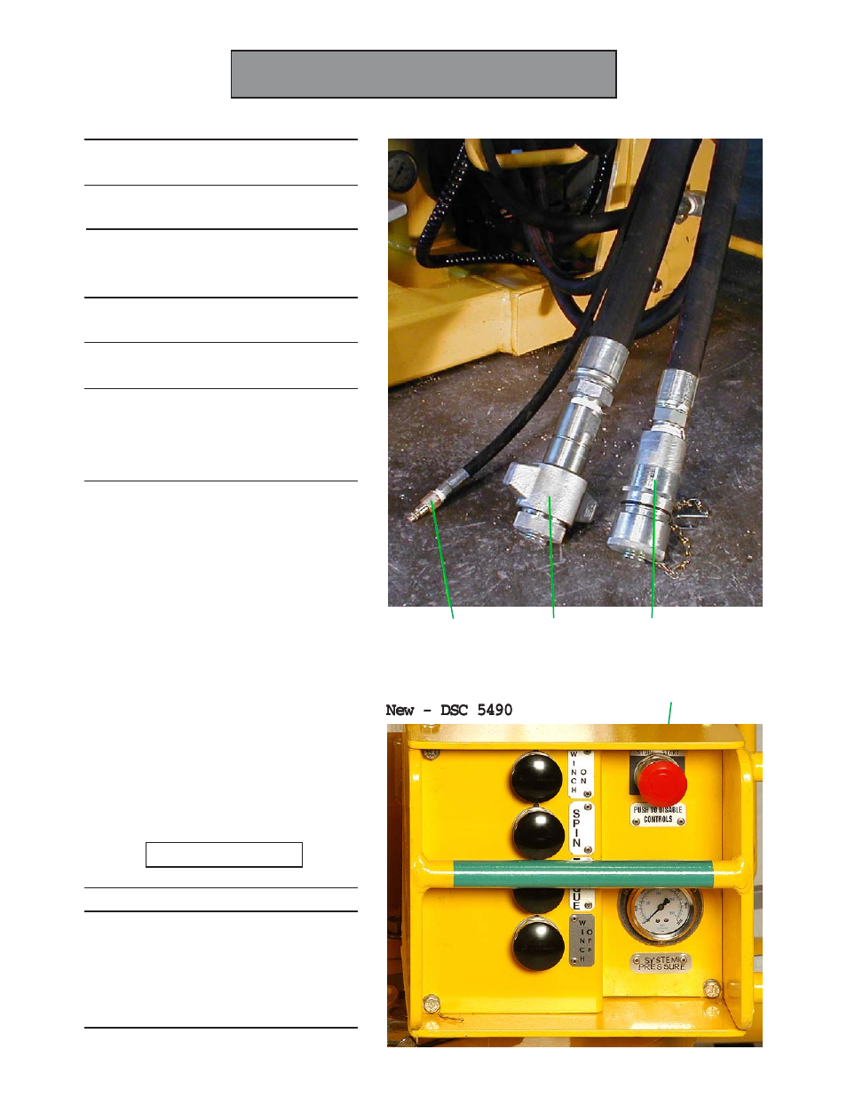 Winch hook-up | Hawk Industries Hawkjaw Sr. Manual 100K-2GSR Serial Numbers 121 to 140 User Manual | Page 15 / 192