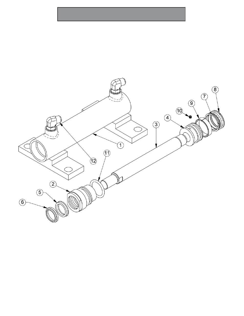 H37s-2 push cylinder assembly | Hawk Industries Hawkjaw Sr. Manual 100K-2GSR Serial Numbers 121 to 140 User Manual | Page 153 / 192