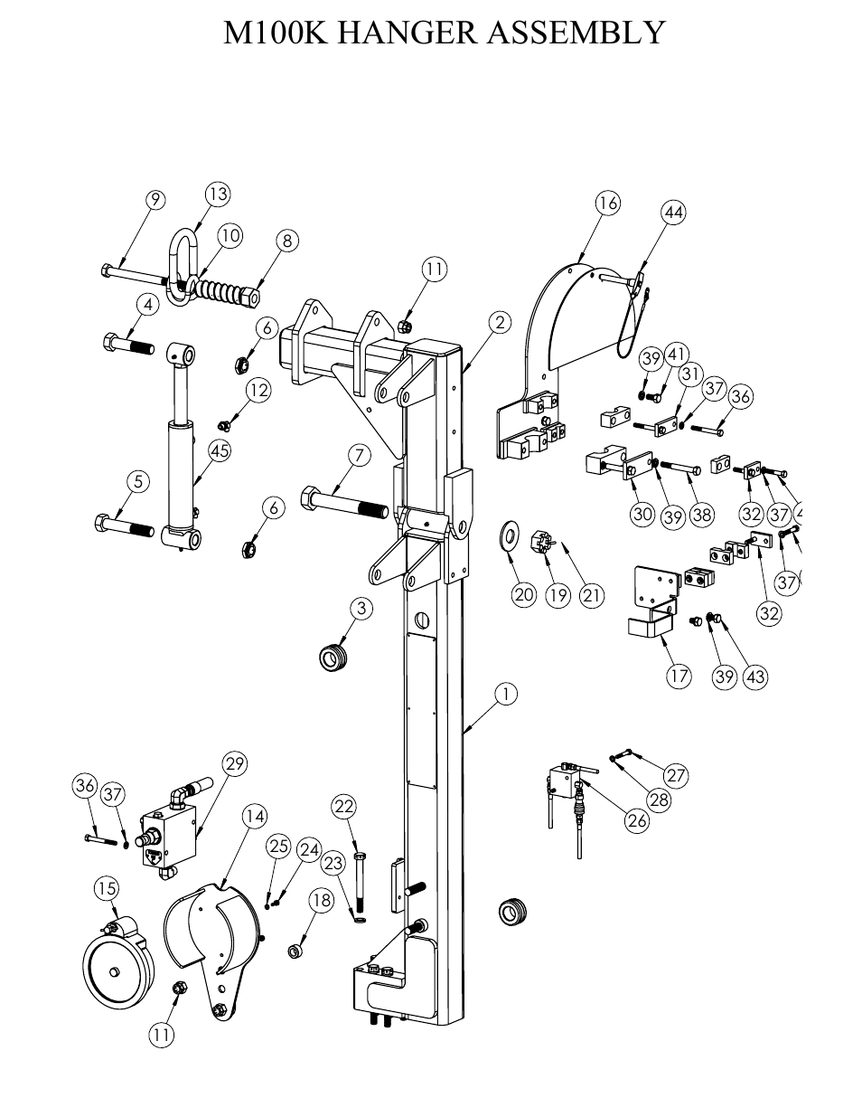 Hawk Industries Hawkjaw Sr. Manual 100K-2GSR Serial Numbers 121 to 140 User Manual | Page 173 / 192