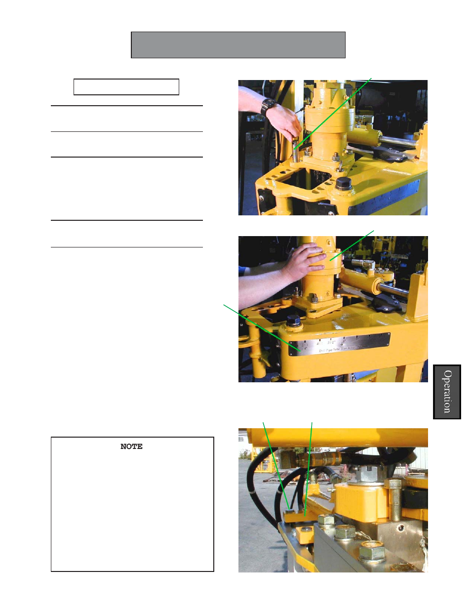 M100k pdf manual 2007-2, Adjust for make up | Hawk Industries Hawkjaw Sr. Manual 100K-2GSR Serial Numbers 121 to 140 User Manual | Page 20 / 192