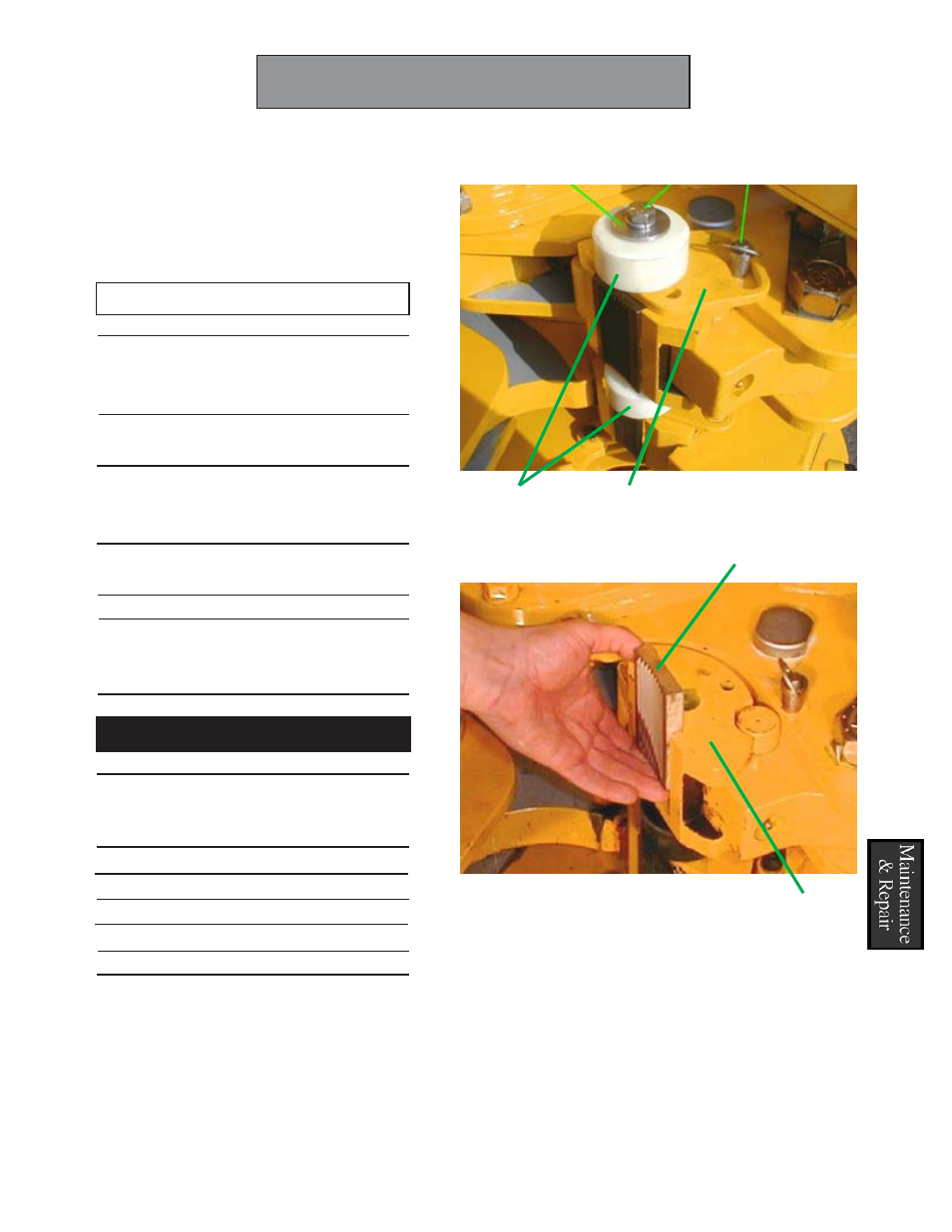 Changing the heel dies | Hawk Industries Hawkjaw Sr. Manual 100K-2GSR Serial Numbers 121 to 140 User Manual | Page 38 / 192