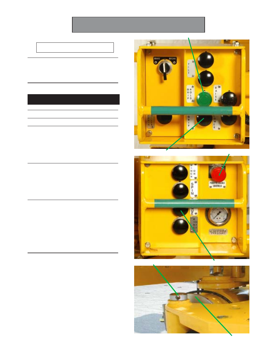 Changing the torque cylinder | Hawk Industries Hawkjaw Sr. Manual 100K-2GSR Serial Numbers 121 to 140 User Manual | Page 55 / 192