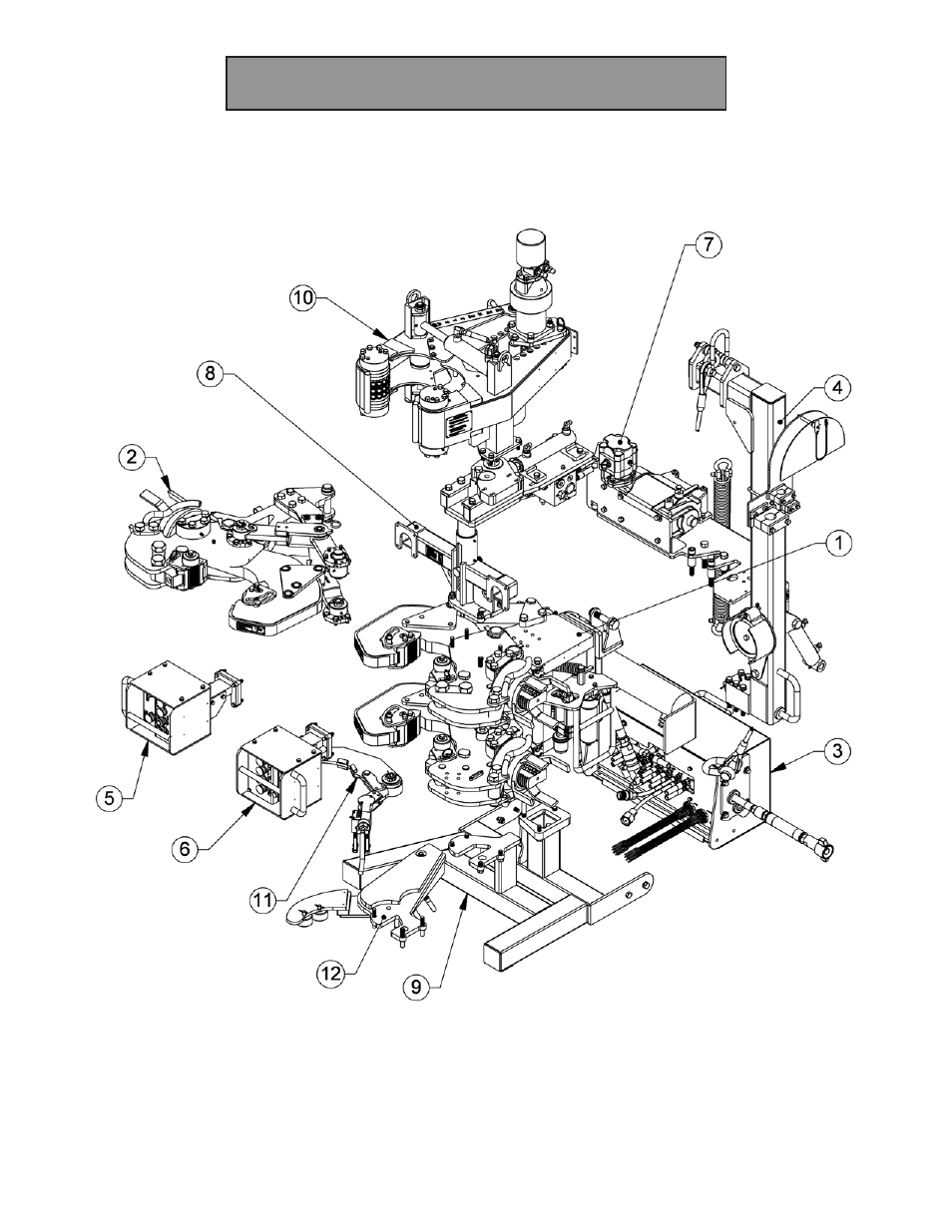 100k-2gsr full hawkjaw assembly | Hawk Industries Hawkjaw Sr. Manual 100K-2GSR Serial Numbers 121 to 140 User Manual | Page 79 / 192