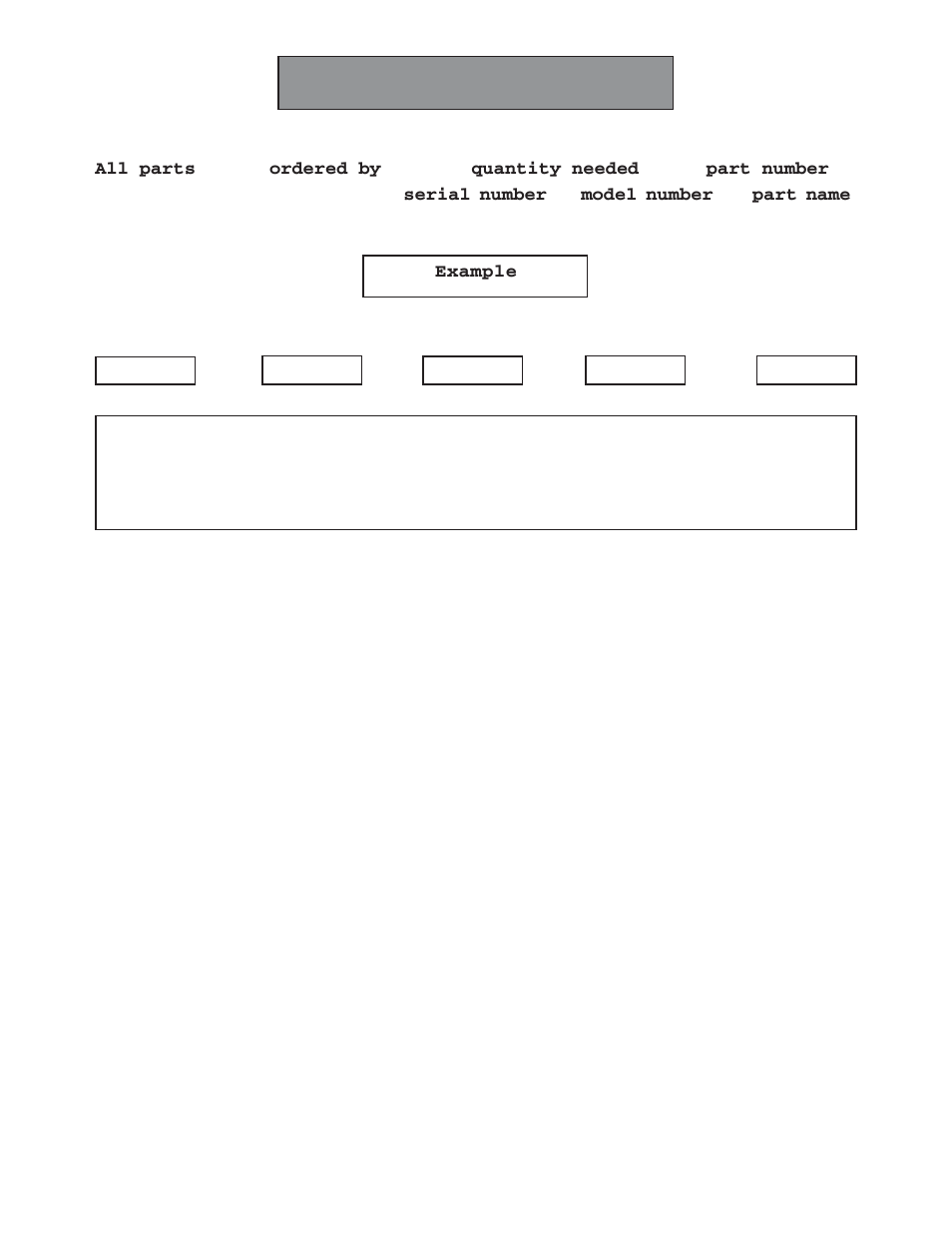 Ordering instructions | Hawk Industries Hawkjaw Sr. Manual 100K-2GSR Serial Numbers 121 to 140 User Manual | Page 9 / 192