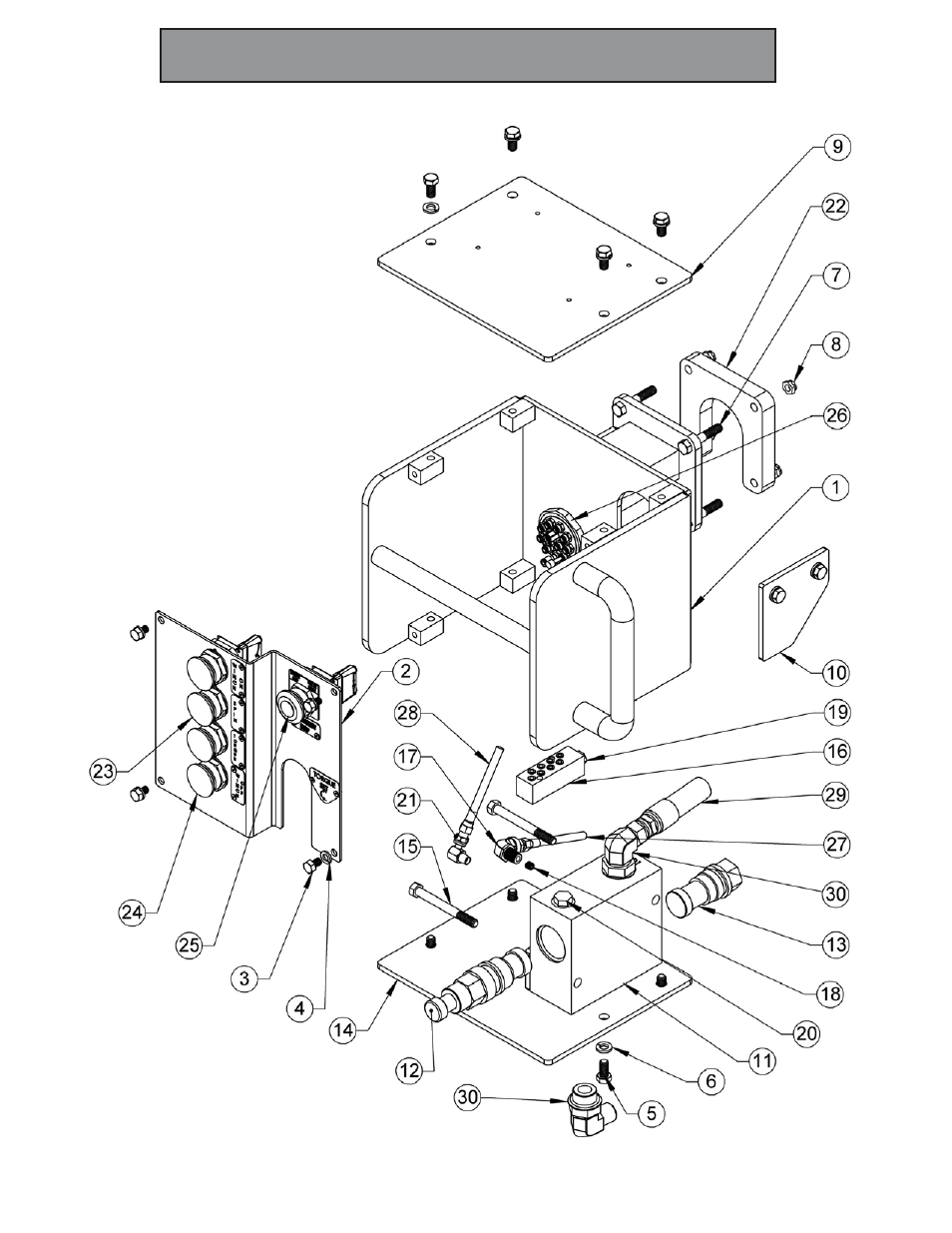 100k-2gsr right control handle assembly | Hawk Industries Hawkjaw Sr. Manual 100K-2GSR Serial Numbers 121 to 140 User Manual | Page 91 / 192