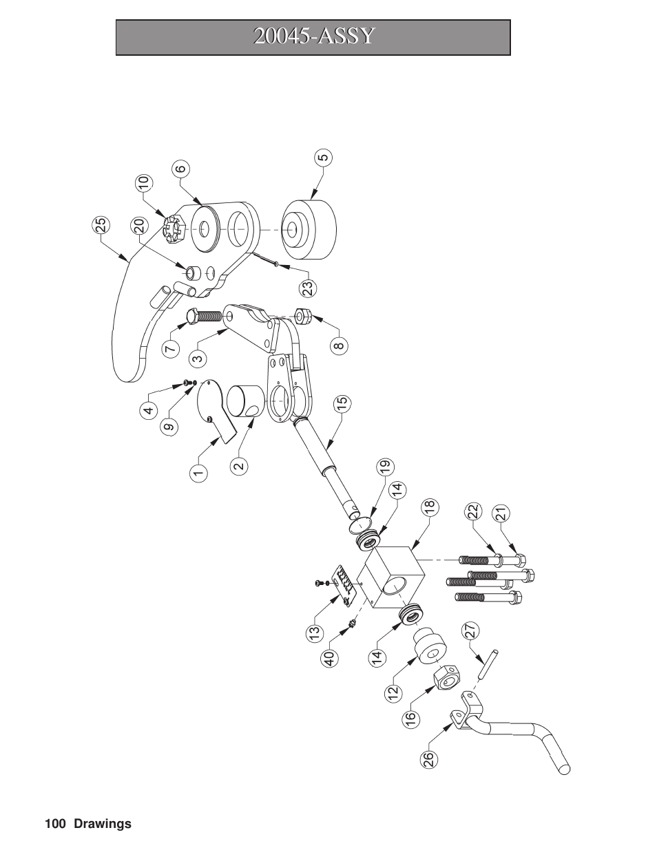 Hawk Industries Hawkjaw Sr. Manual M100K-2GSR Serial Numbers 201 to 370 User Manual | Page 102 / 215