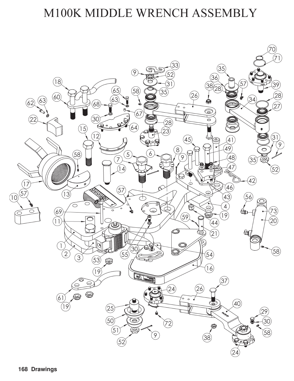 Hawk Industries Hawkjaw Sr. Manual M100K-2GSR Serial Numbers 201 to 370 User Manual | Page 172 / 215