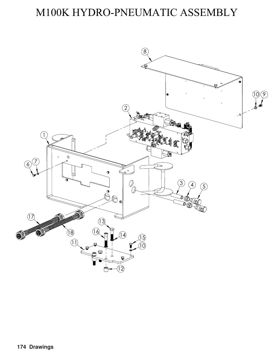 Hawk Industries Hawkjaw Sr. Manual M100K-2GSR Serial Numbers 201 to 370 User Manual | Page 178 / 215