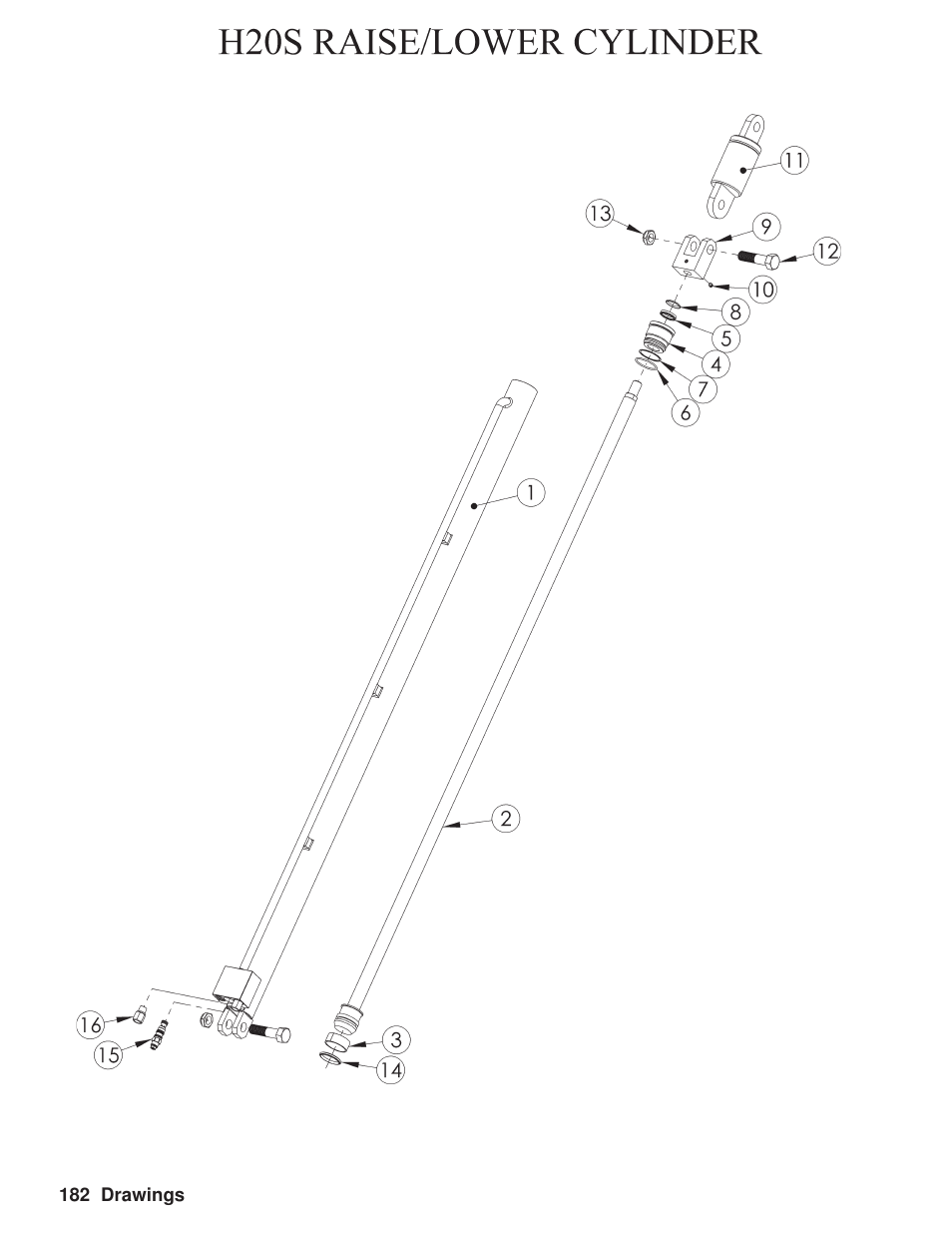 Hawk Industries Hawkjaw Sr. Manual M100K-2GSR Serial Numbers 201 to 370 User Manual | Page 186 / 215