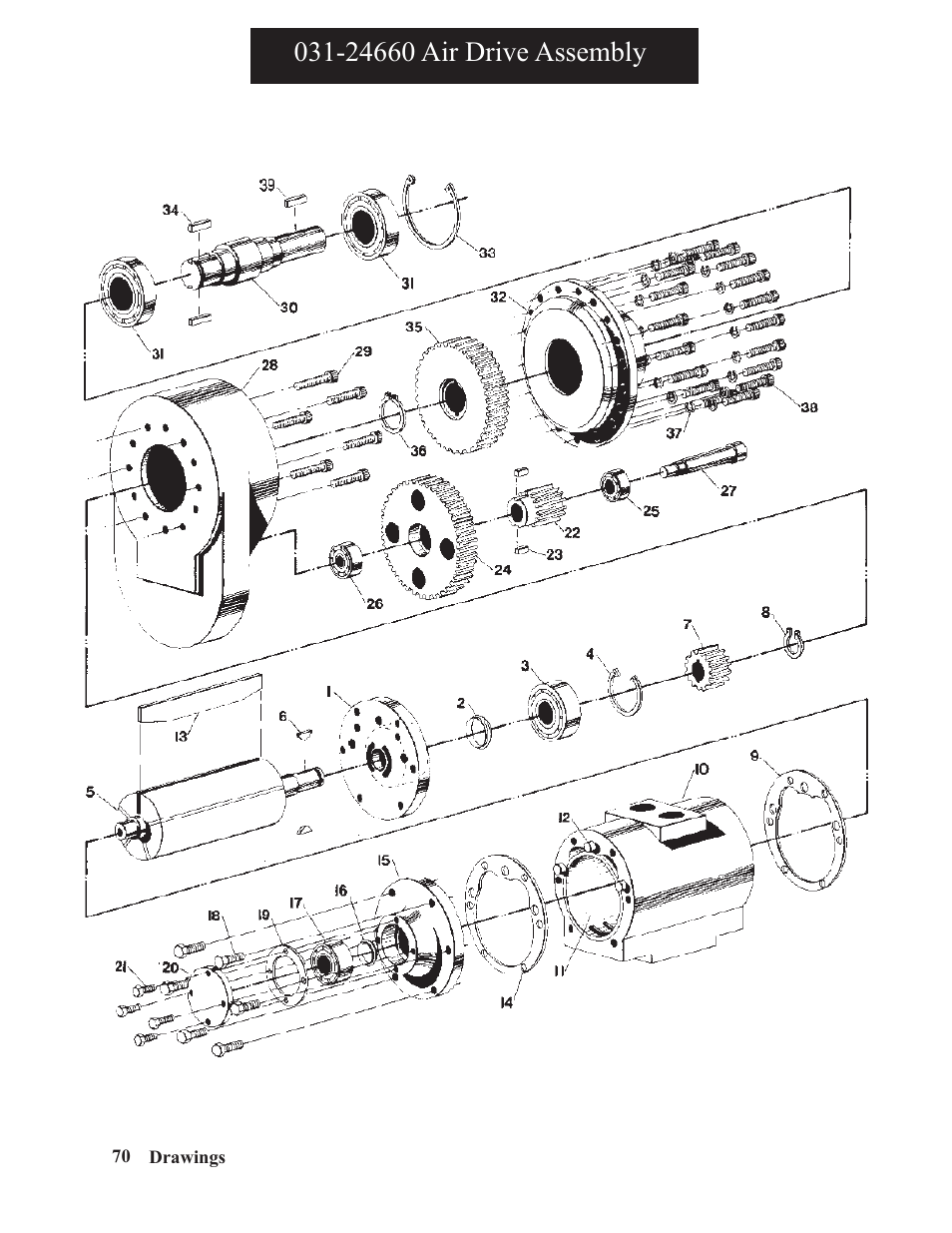 Hawk Industries Spinner Manual 550 HYDRAULIC Serial Numbers 206 to 591 User Manual | Page 70 / 101