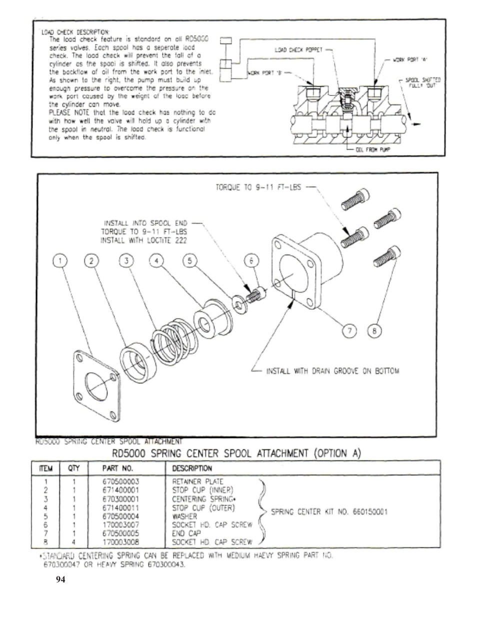 Hawk Industries Spinner Manual 550 PNEUMATIC Serial Numbers 106 to 210 User Manual | Page 94 / 101