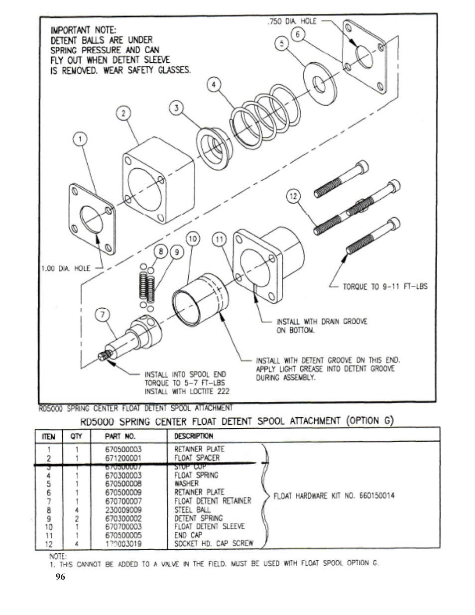 Hawk Industries Spinner Manual 550 PNEUMATIC Serial Numbers 106 to 210 User Manual | Page 96 / 101