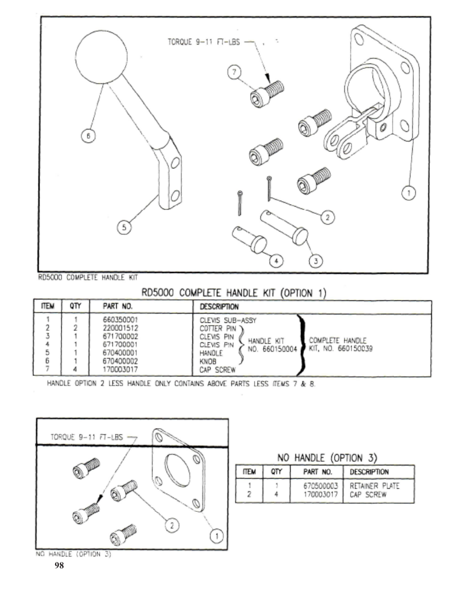 Hawk Industries Spinner Manual 550 PNEUMATIC Serial Numbers 106 to 210 User Manual | Page 98 / 101