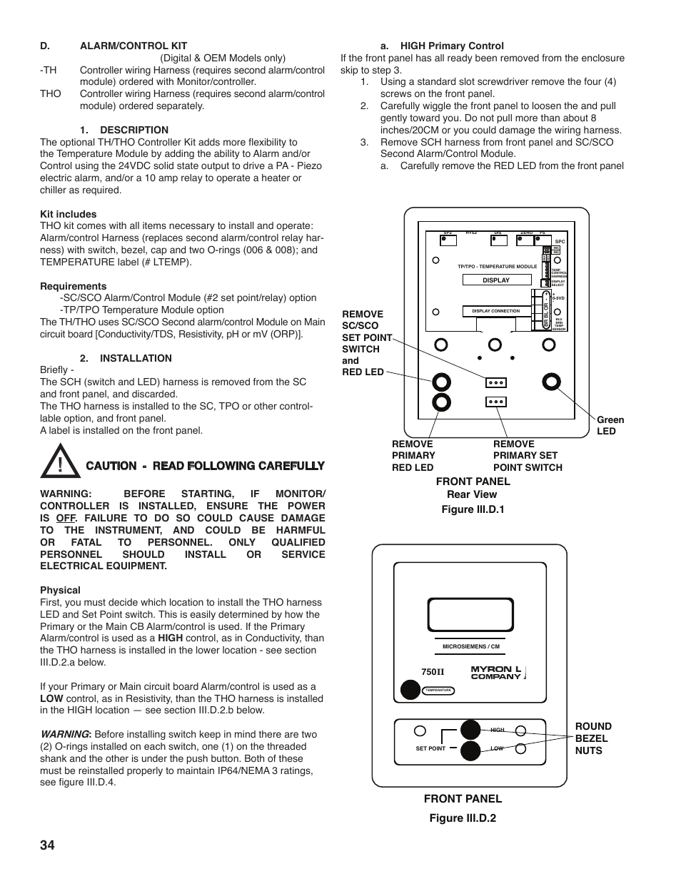 Myron L 729II User Manual | Page 38 / 76