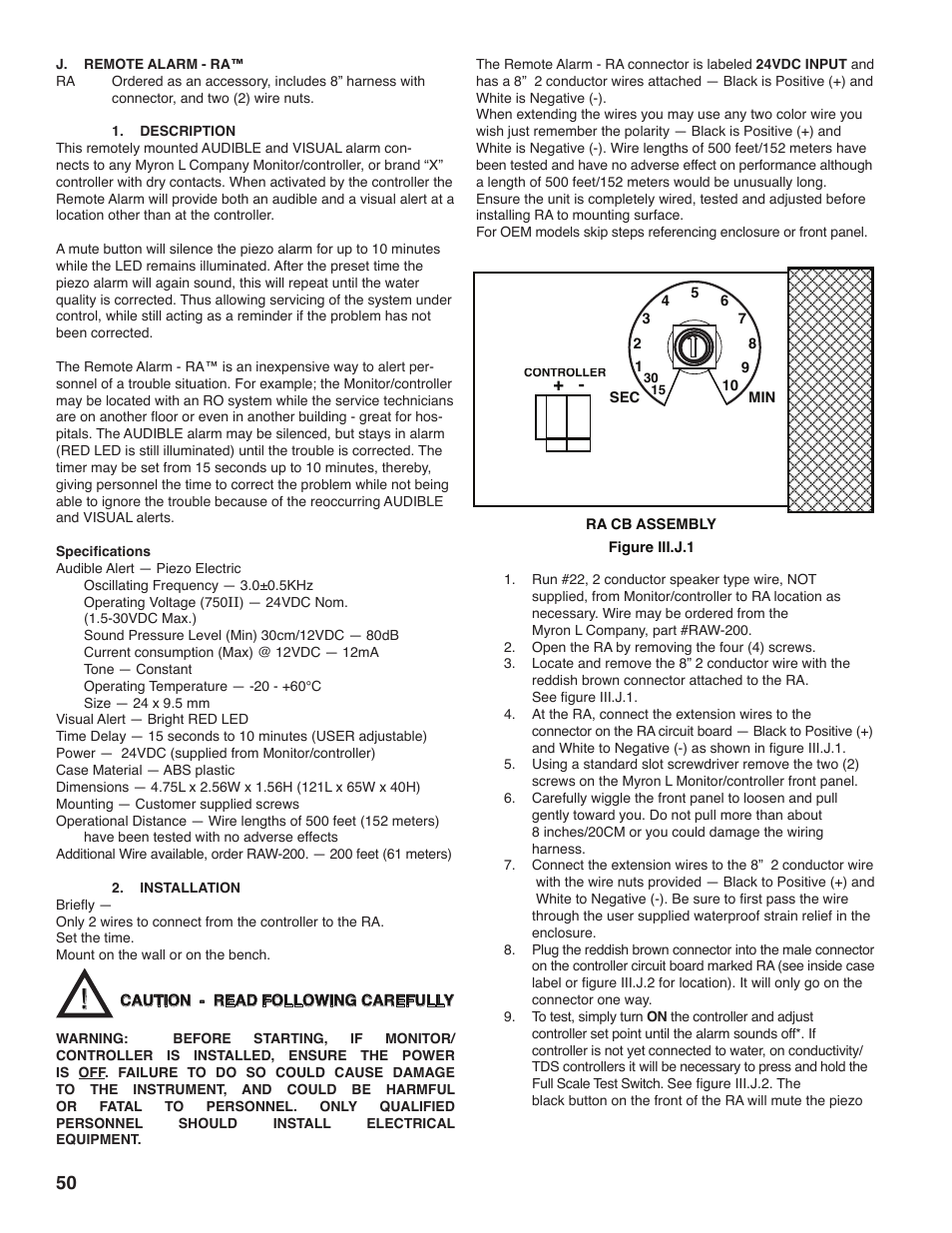Myron L 729II User Manual | Page 54 / 76