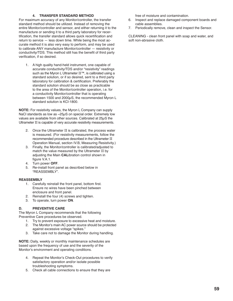 Myron L 729II User Manual | Page 63 / 76