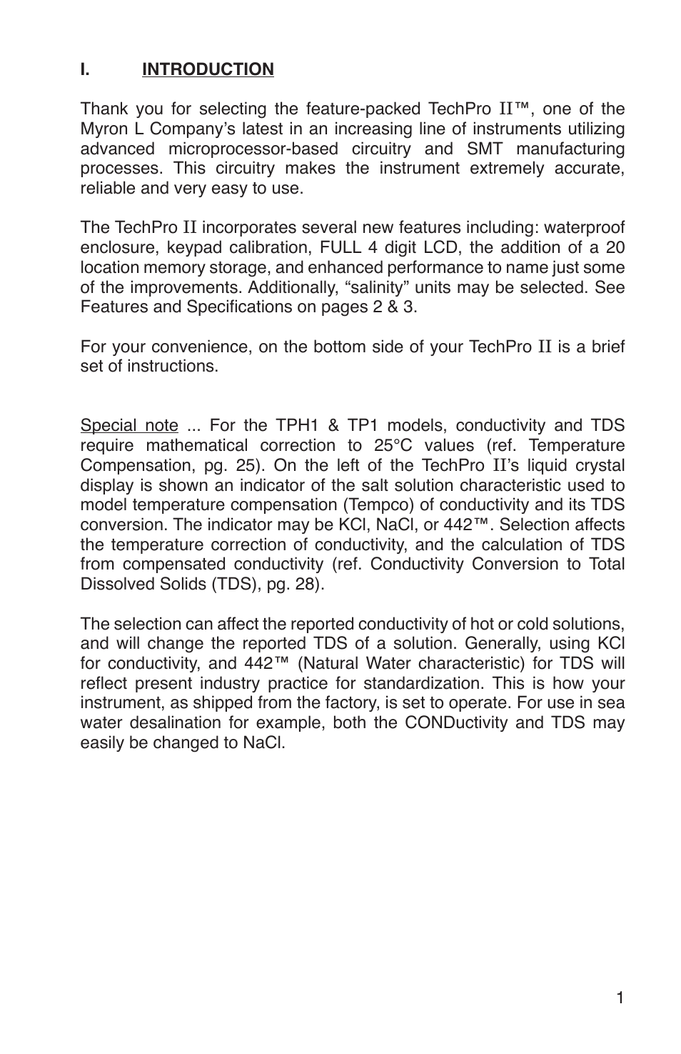 Myron L TH1 User Manual | Page 5 / 44