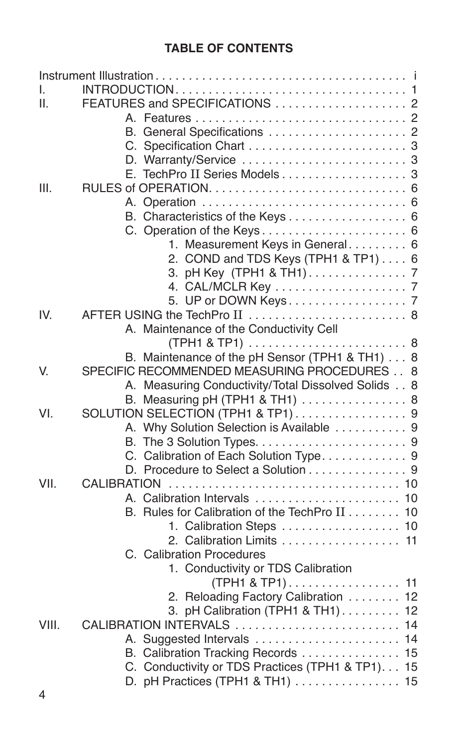 Myron L TH1 User Manual | Page 8 / 44