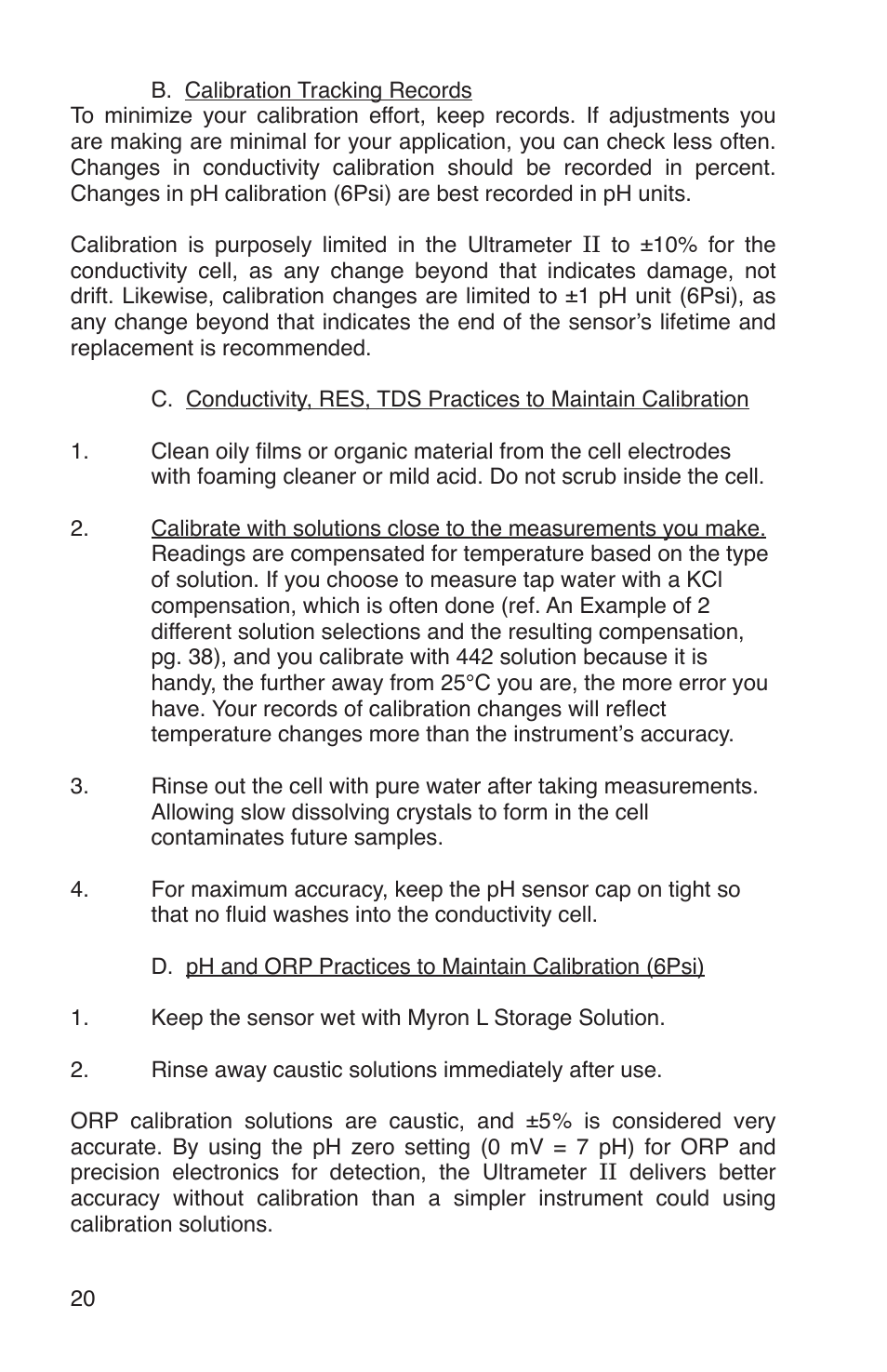 Myron L 6Psi and 4P User Manual | Page 24 / 60