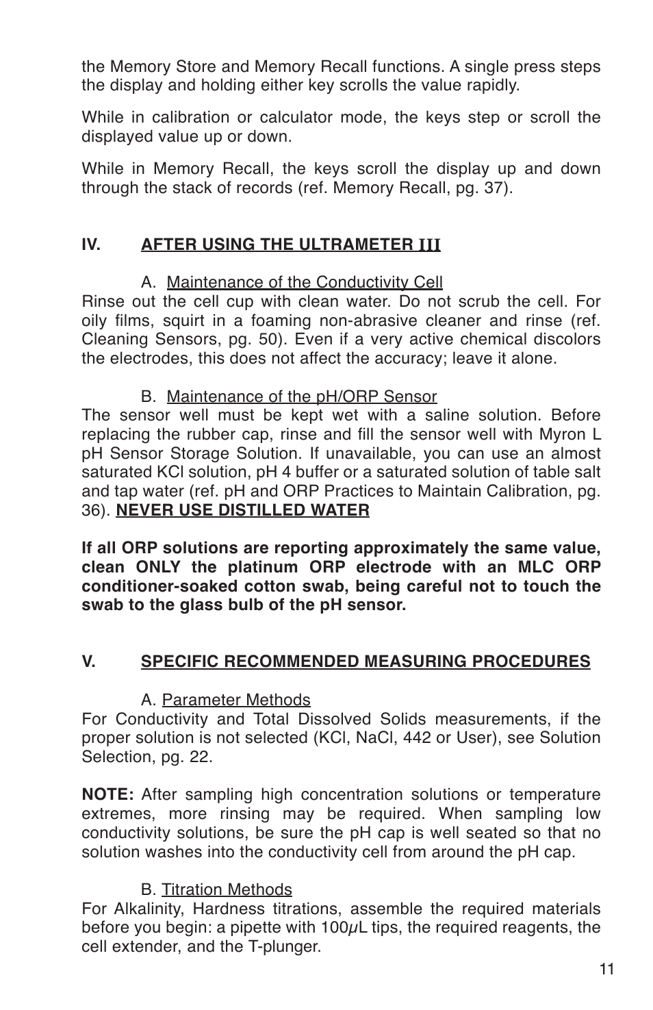 Myron L 9PTK User Manual | Page 15 / 76