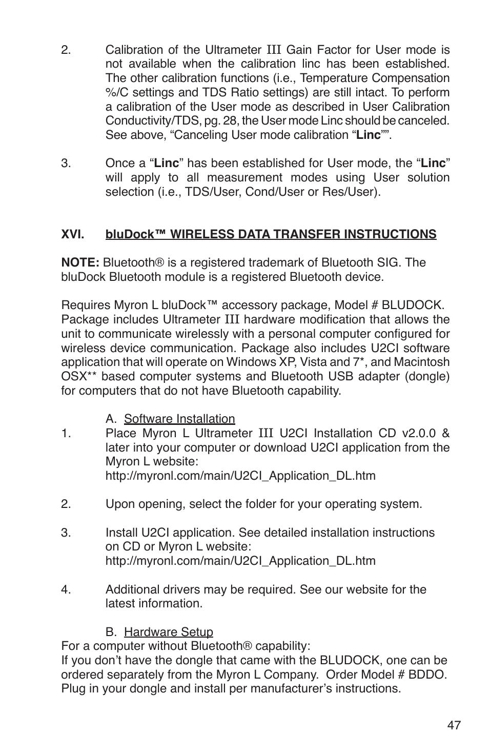 Myron L 9PTK User Manual | Page 51 / 76