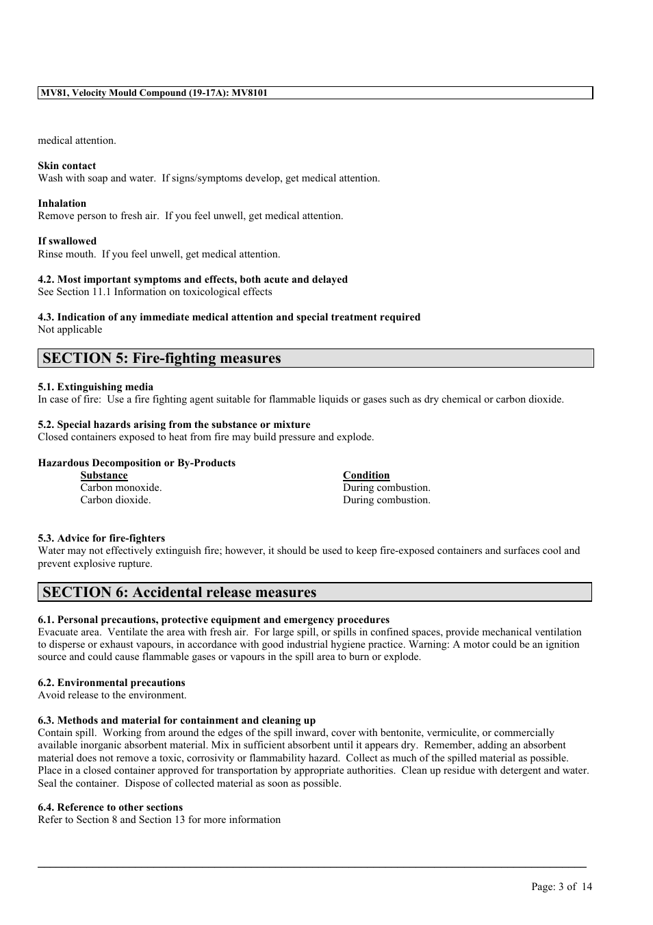 MEGUIAR'S MV81 User Manual | Page 3 / 14