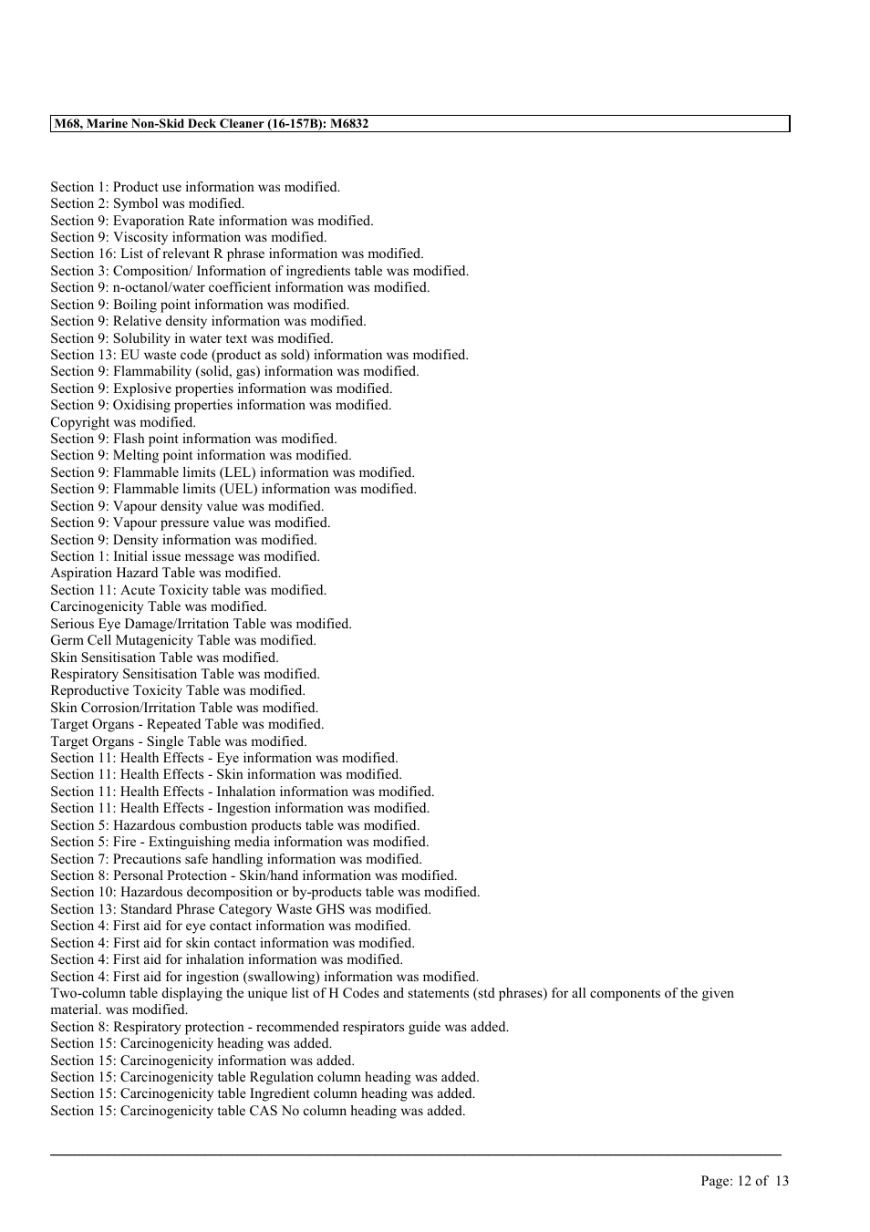 MEGUIAR'S M68 User Manual | Page 12 / 13