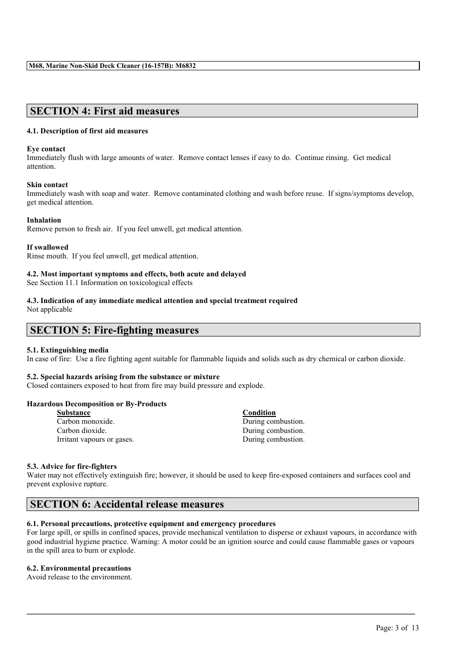 MEGUIAR'S M68 User Manual | Page 3 / 13