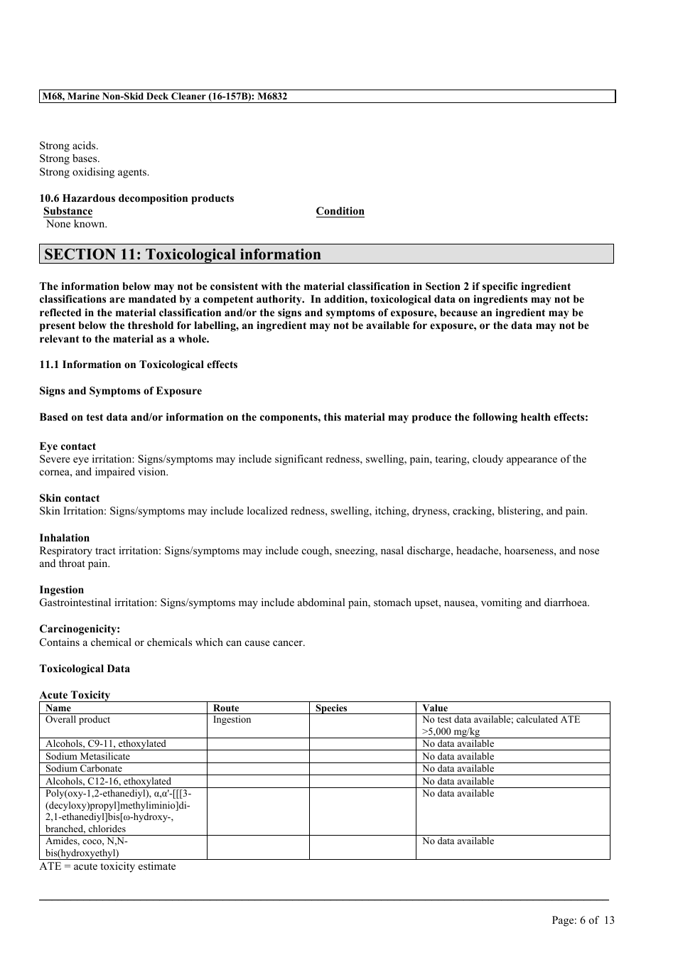 MEGUIAR'S M68 User Manual | Page 6 / 13