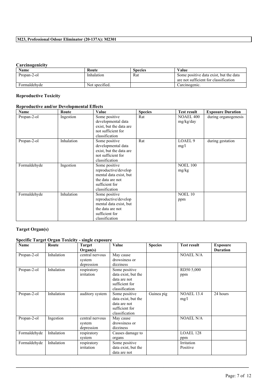 MEGUIAR'S M23 User Manual | Page 7 / 12