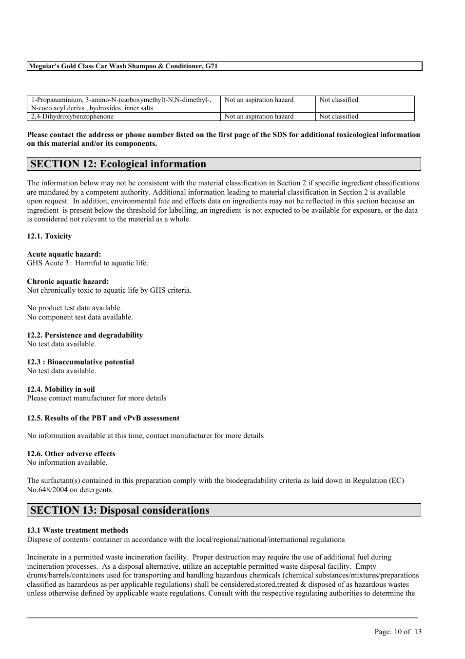 MEGUIAR'S G9966 User Manual | Page 26 / 29