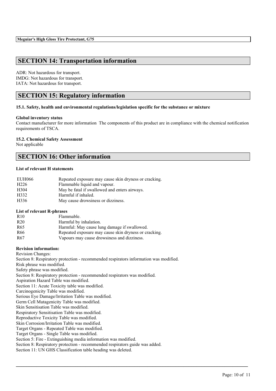 MEGUIAR'S G3200 User Manual | Page 12 / 37