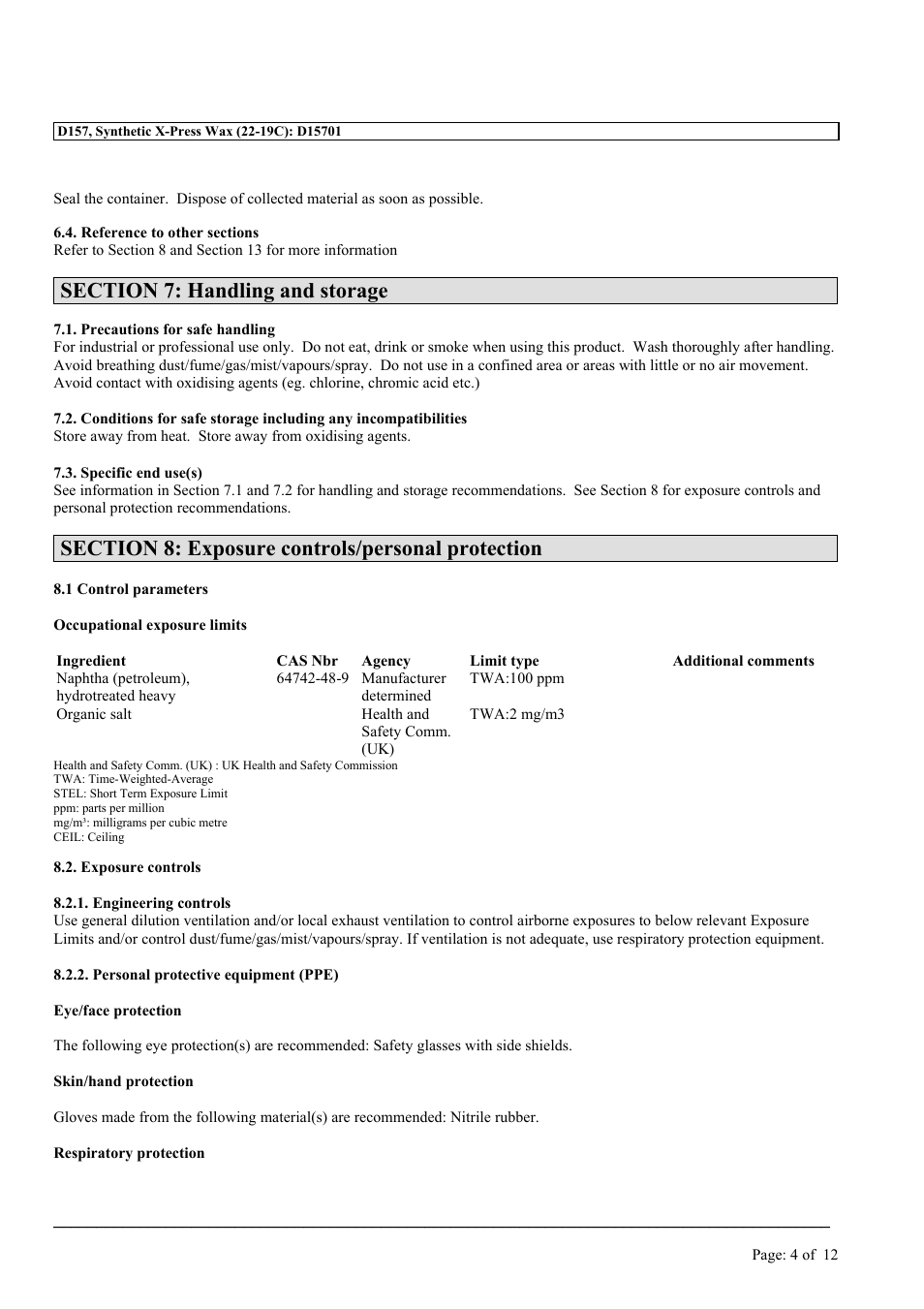 MEGUIAR'S D157 User Manual | Page 4 / 12