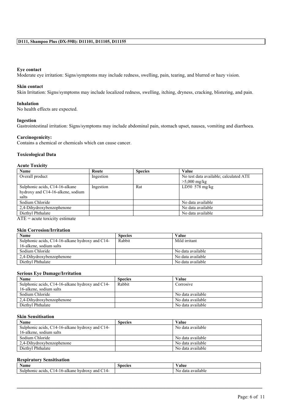 MEGUIAR'S D111 User Manual | Page 6 / 11