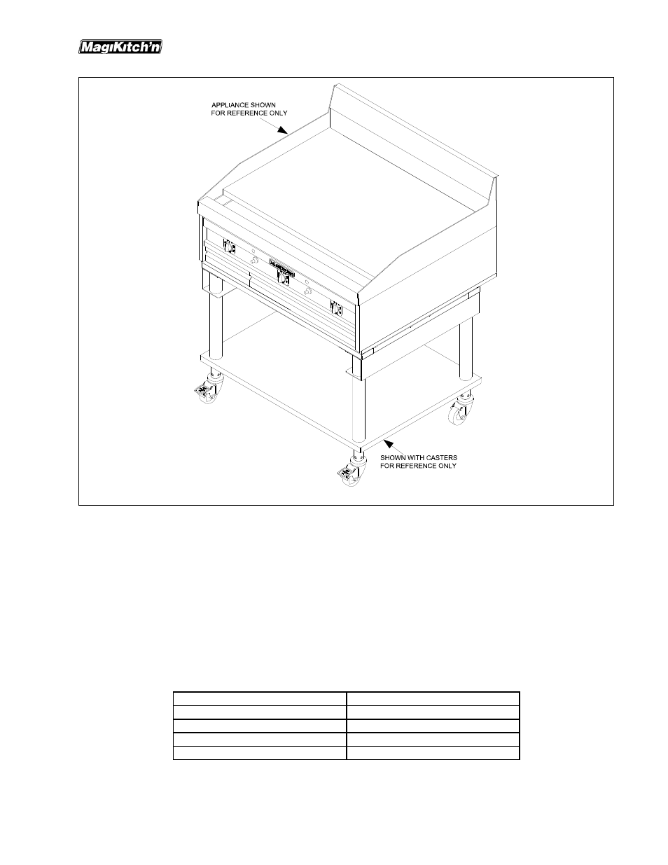 Accessories | Magikitch'n MKE Electric Griddle User Manual | Page 19 / 24