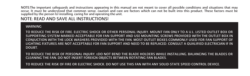 Minka Group F544-BCW User Manual | Page 7 / 22