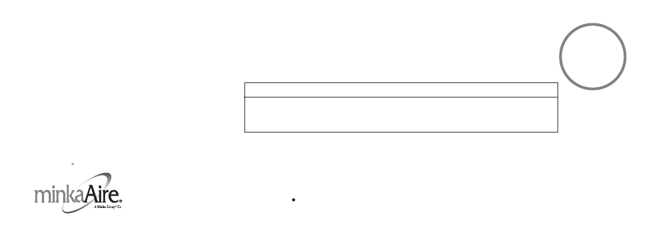 Specifications | Minka Group F803-SL User Manual | Page 27 / 27