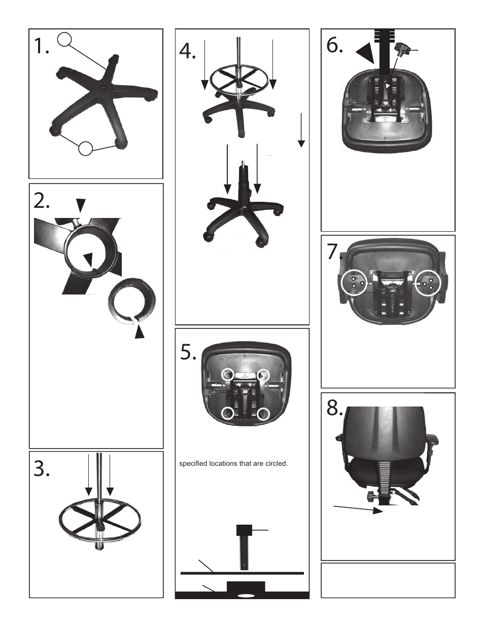 Martin Universal Design 91-1009 STANFORD CHAIR User Manual | Page 2 / 2
