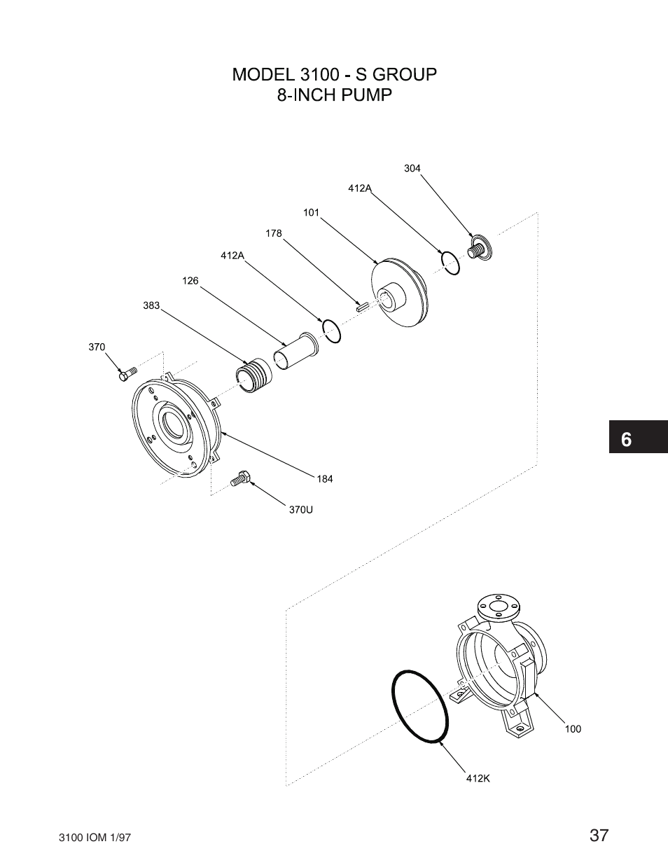 Goulds Pumps 3100 - IOM User Manual | Page 45 / 52