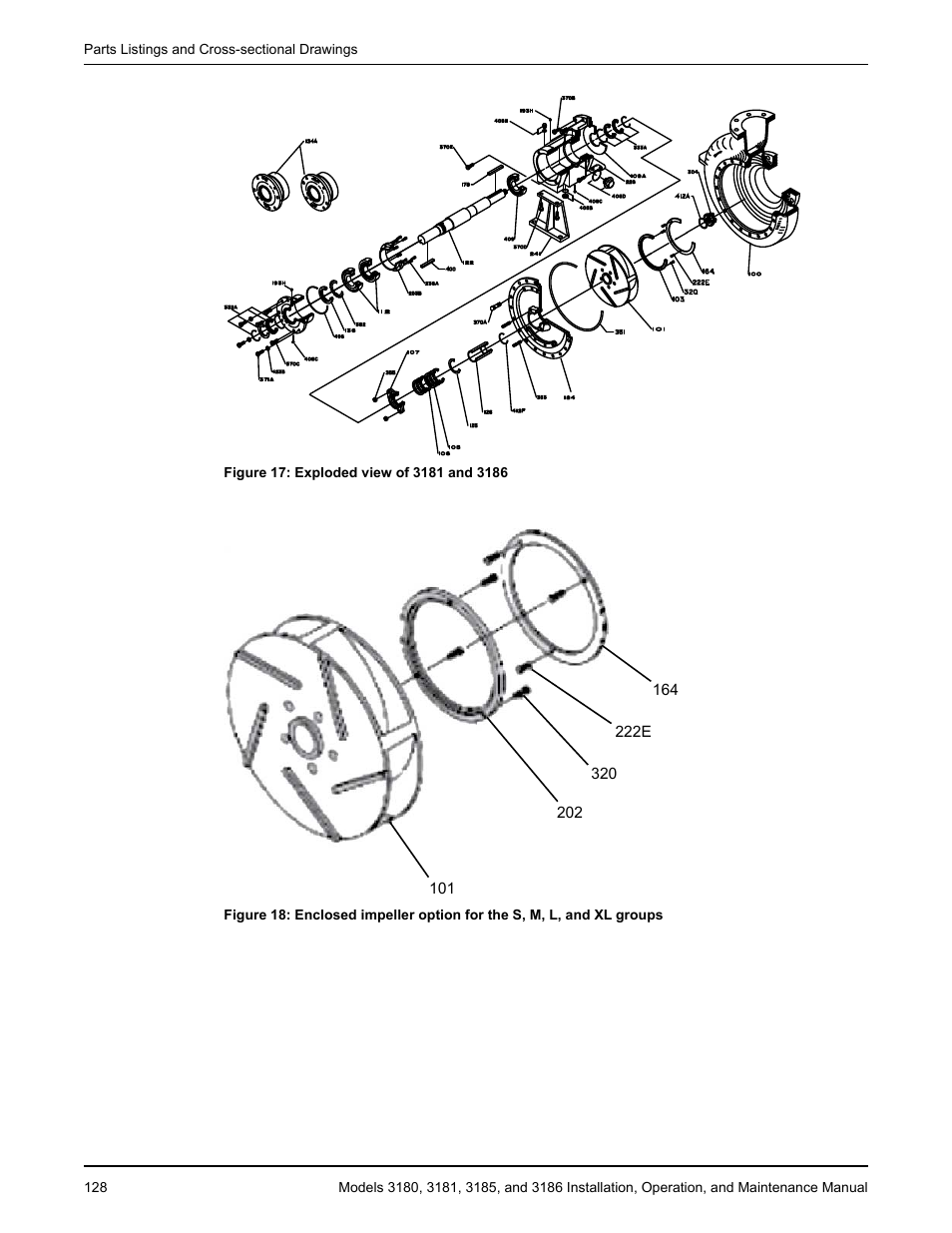 Goulds Pumps 3180-86 - IOM User Manual | Page 130 / 158