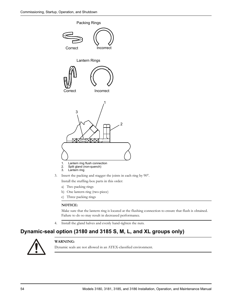 Goulds Pumps 3180-86 - IOM User Manual | Page 56 / 158