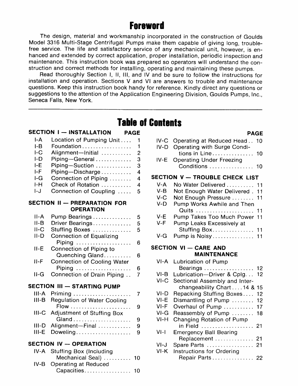 Goulds Pumps 3316 - IOM User Manual | Page 10 / 36