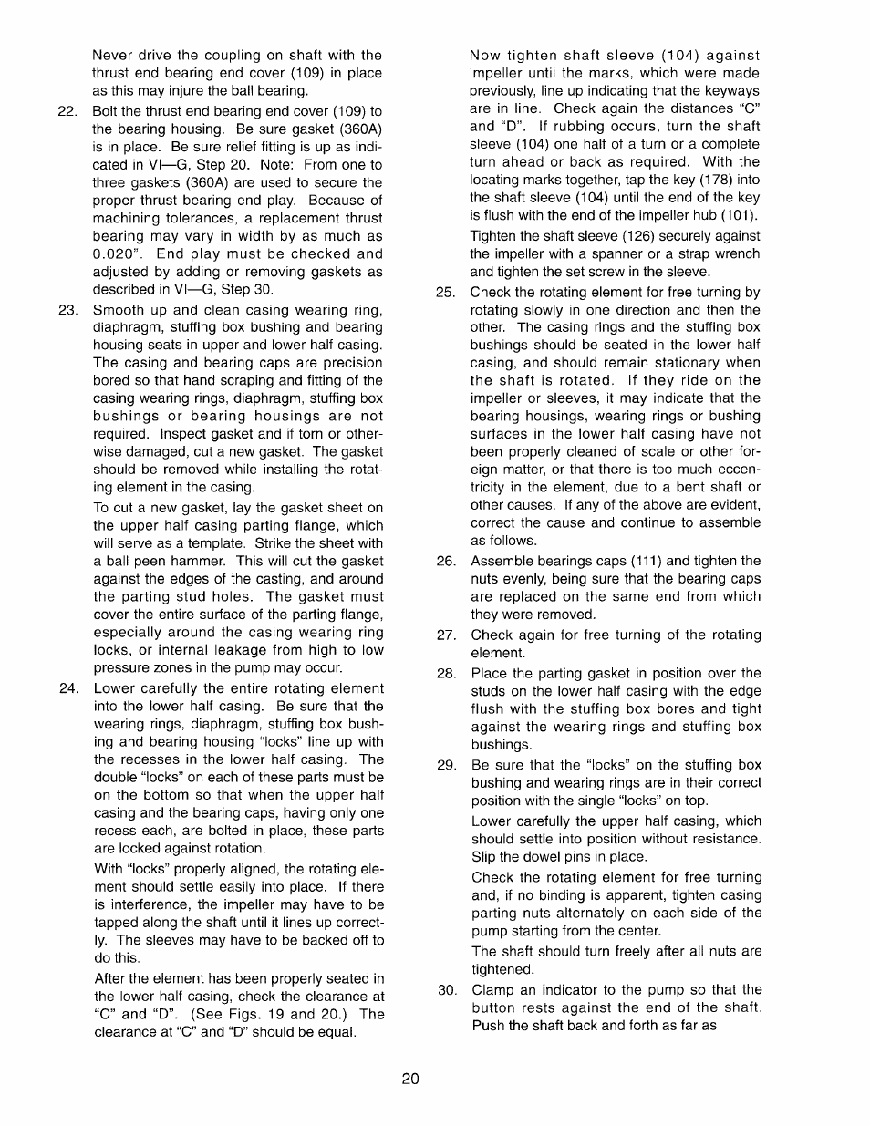 Goulds Pumps 3316 - IOM User Manual | Page 30 / 36
