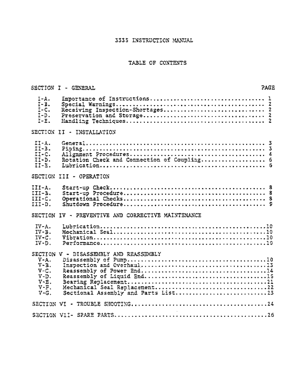 Goulds Pumps 3335 - IOM User Manual | Page 10 / 40